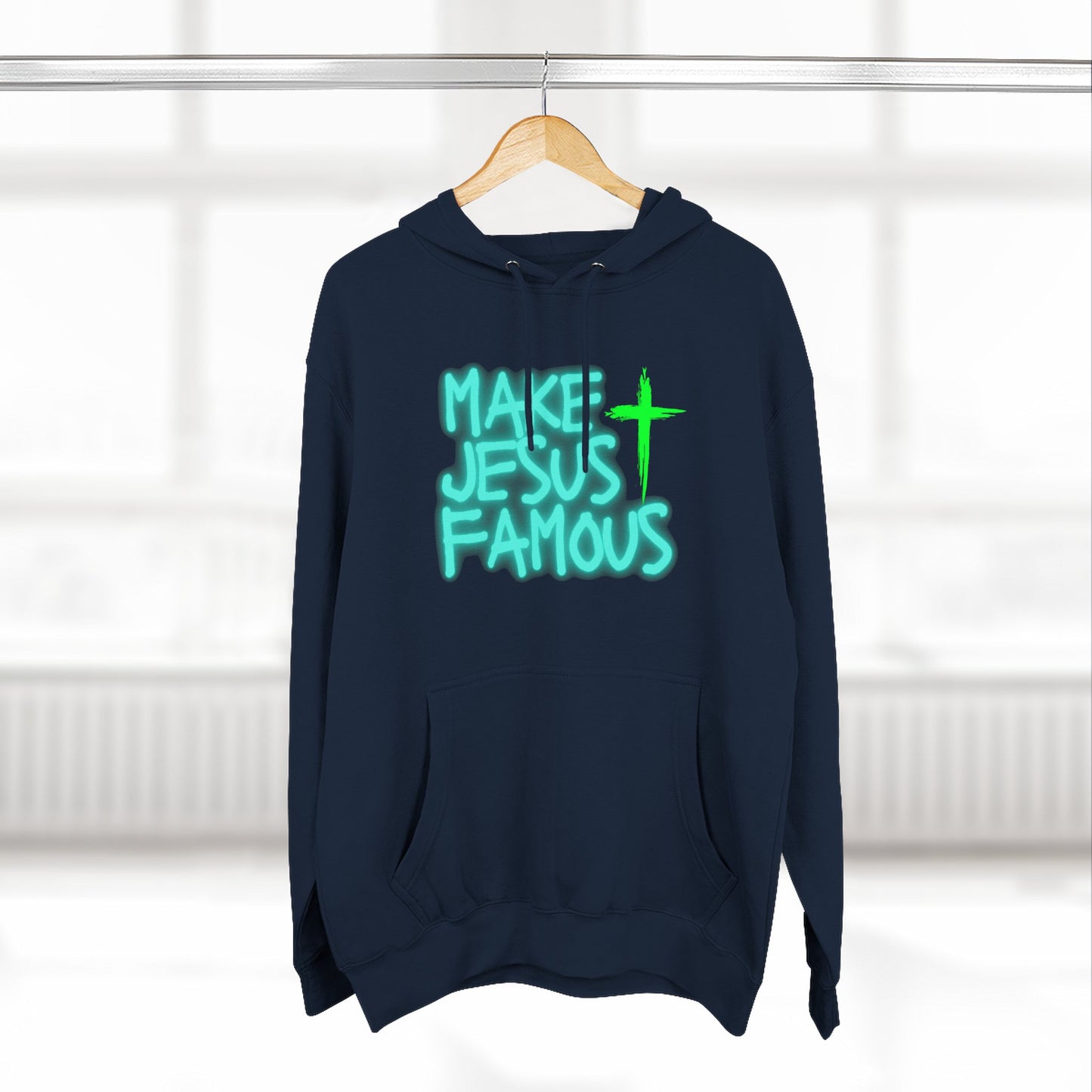 Make Jesus Famous Fleece Hoodie