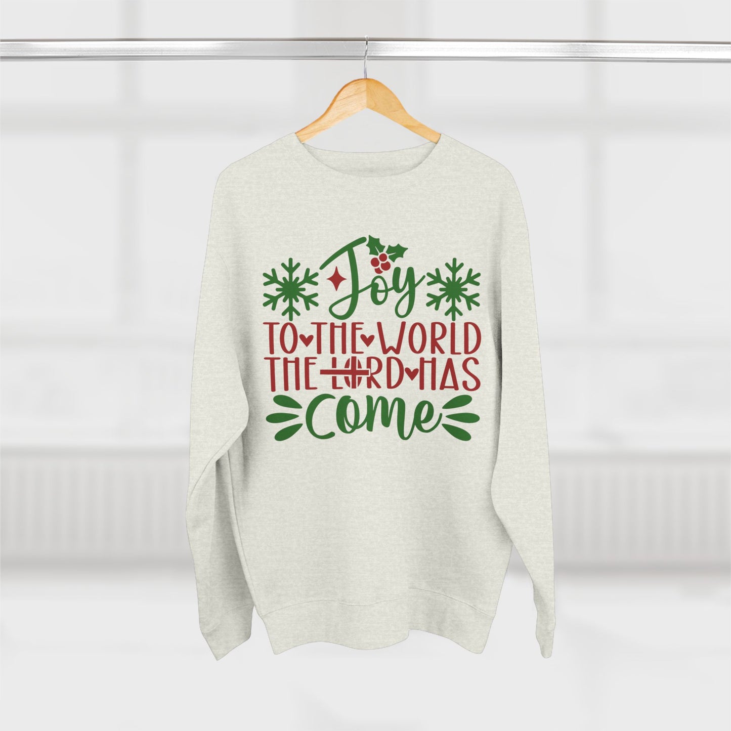 Joy to the World Christmas Sweatshirt