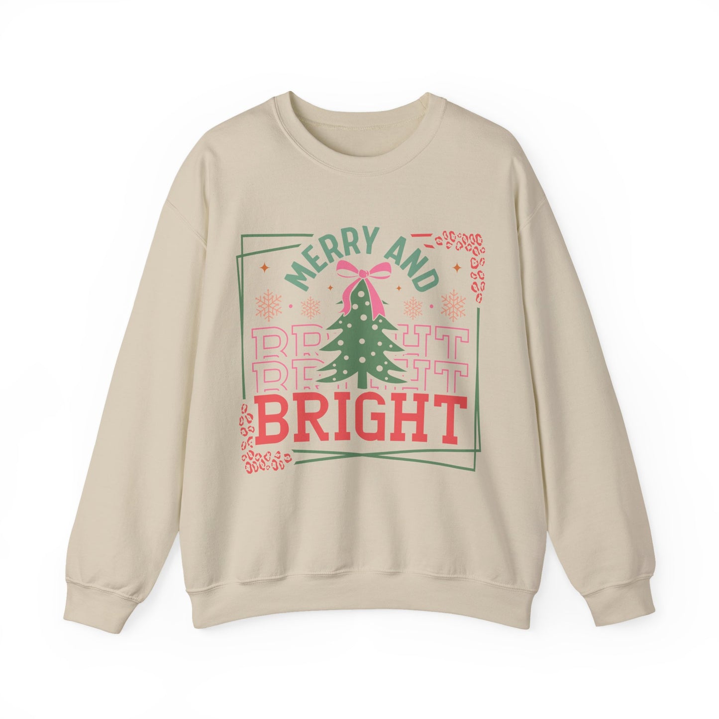Merry and Bright Unisex Crewneck Sweatshirt