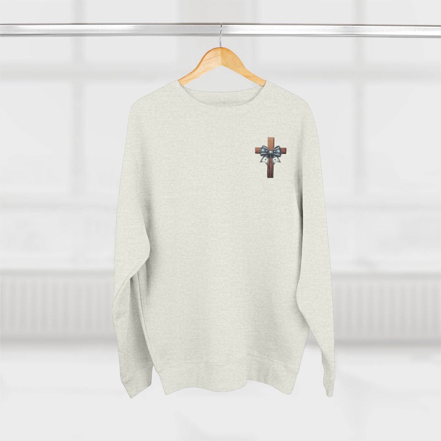 She Is Worthy Proverb 31 Crewneck Sweatshirt - Cross & Bow Christian Pullover