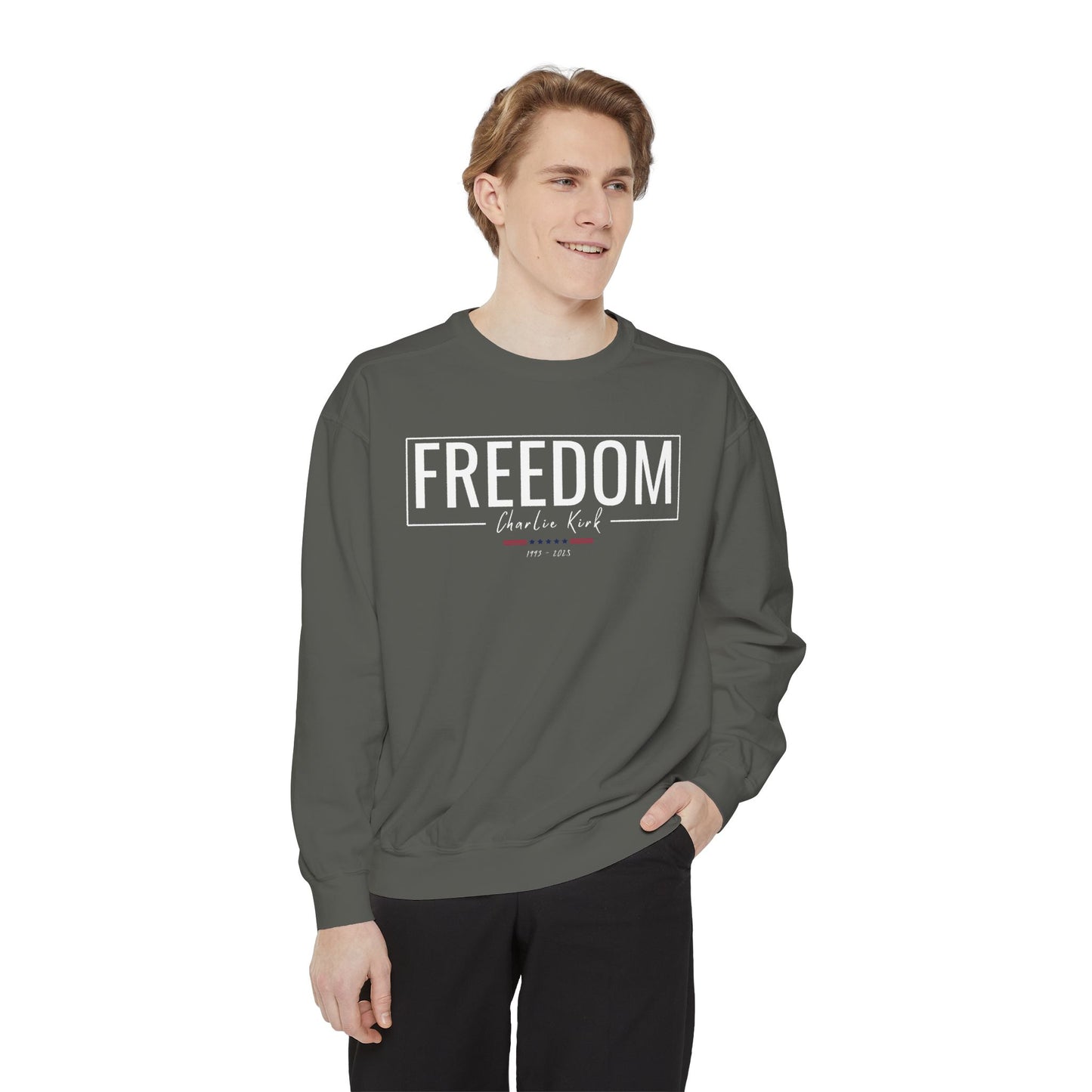 Charlie Kirk Freedom Sweatshirt
