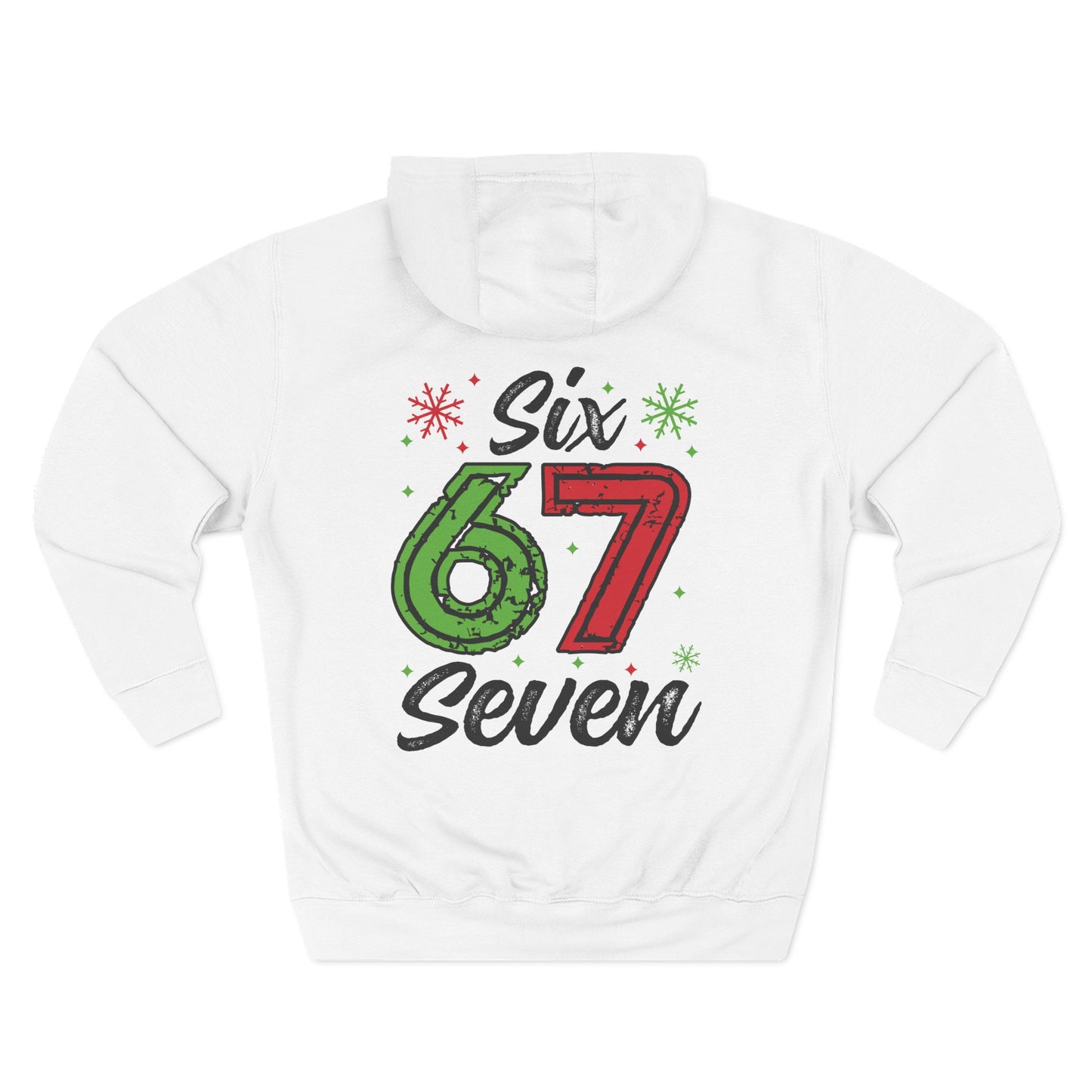 Festive Number 67 Fleece Hoodie