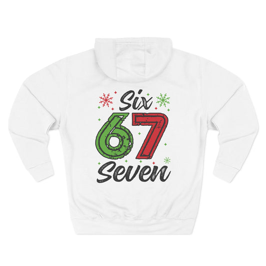 Festive Number 67 Fleece Hoodie