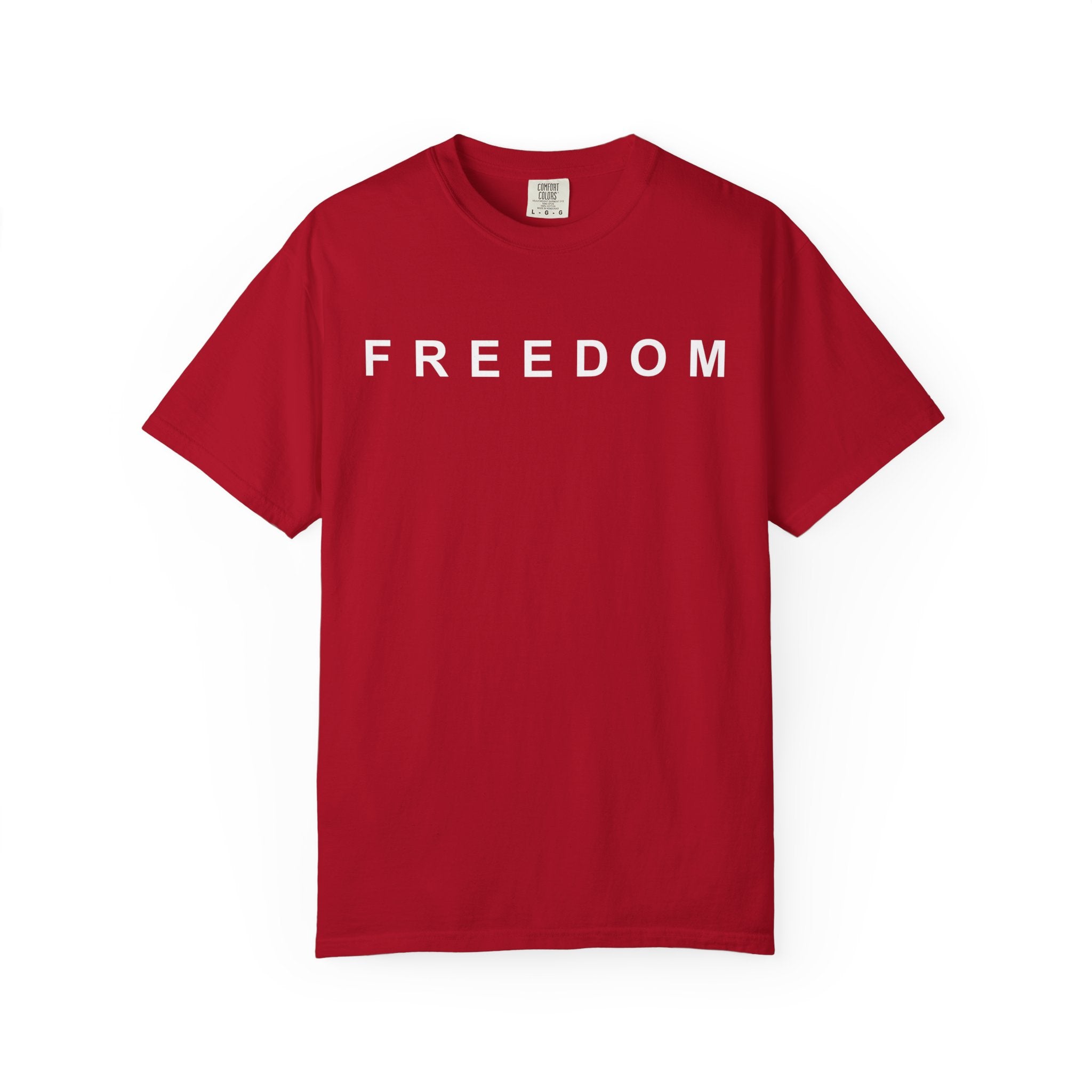 Freedom Unisex Garment-Dyed T-shirt, Casual Tee, Everyday Wear, Gift for Freedom Lovers, Comfortable Cotton Shirt, Statement Tee, [...]