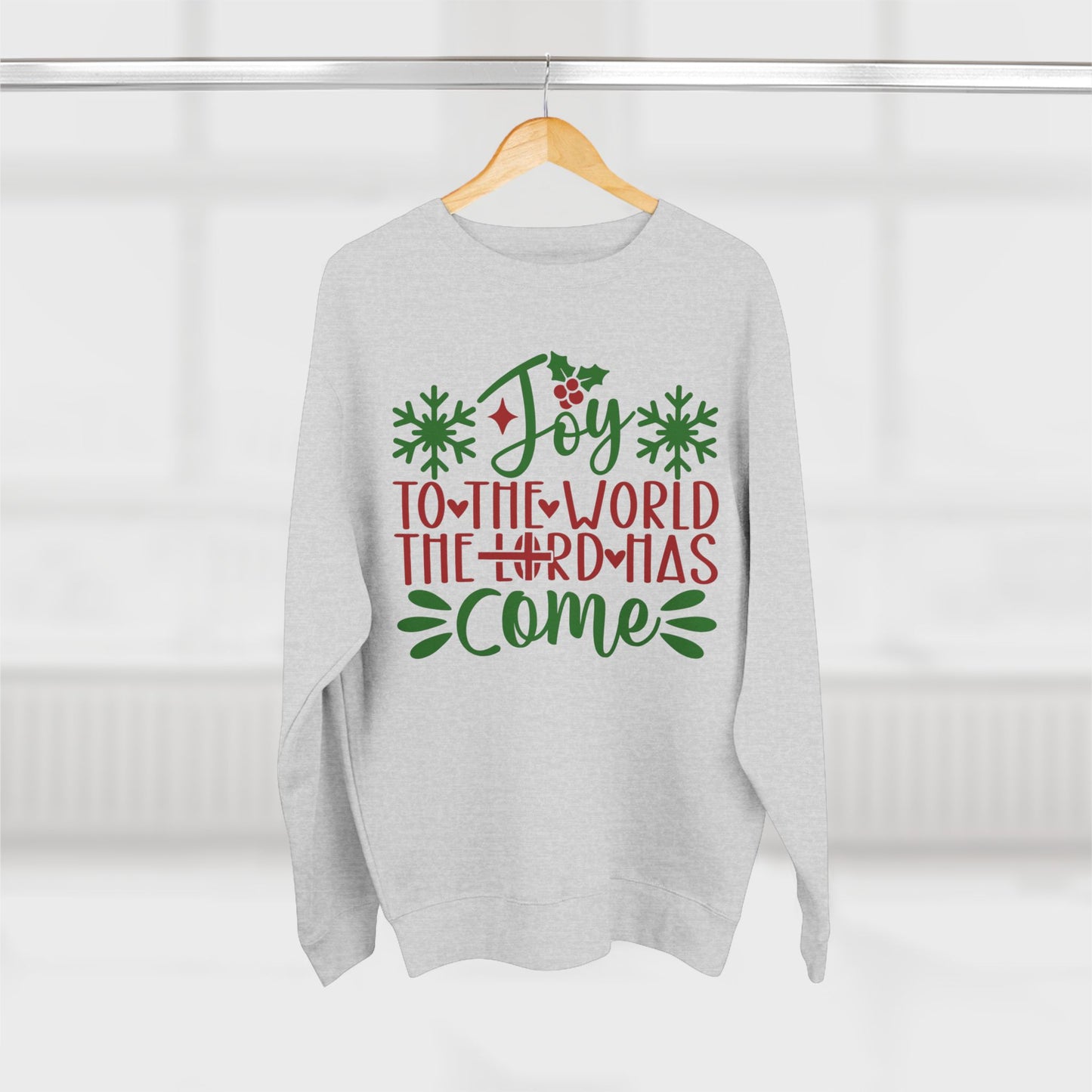 Joy to the World Christmas Sweatshirt