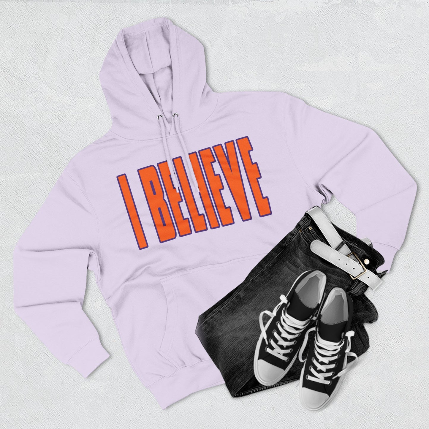 I Believe - Clemson Colors Hoodie