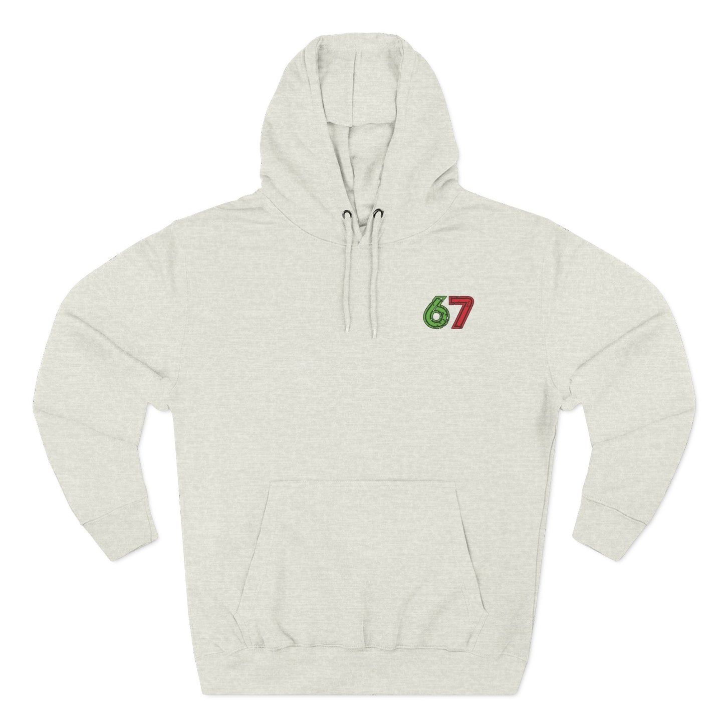 Festive Number 67 Fleece Hoodie