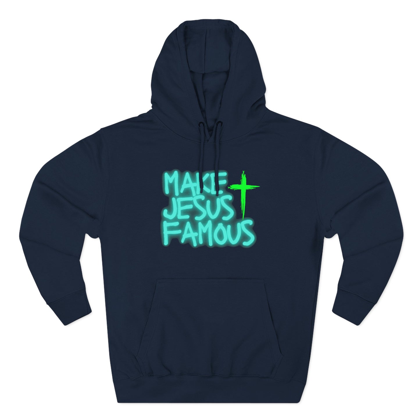 Make Jesus Famous Fleece Hoodie
