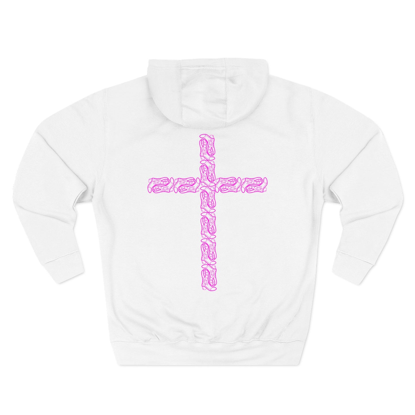 God Bless The Girls Pink Hoodie