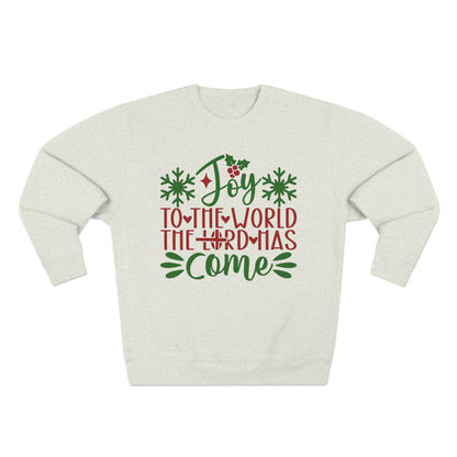Joy to the World Christmas Sweatshirt