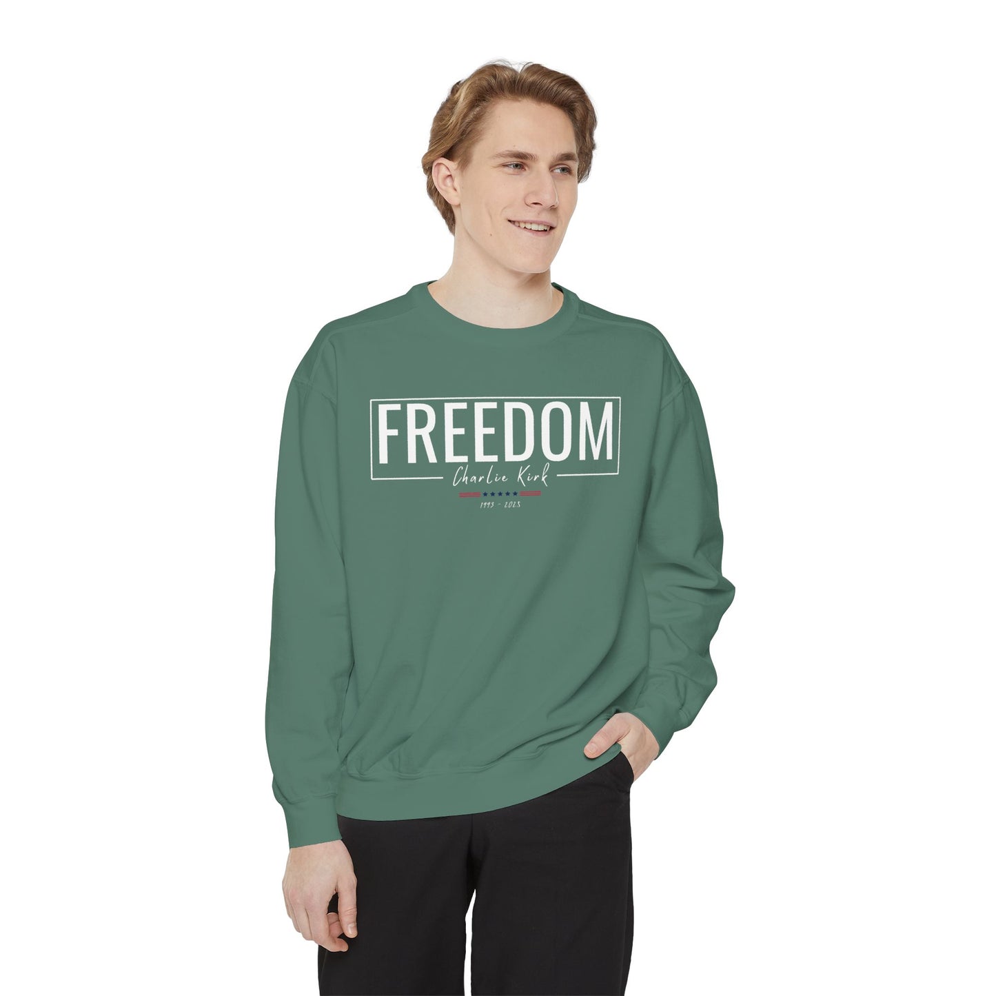 Charlie Kirk Freedom Sweatshirt