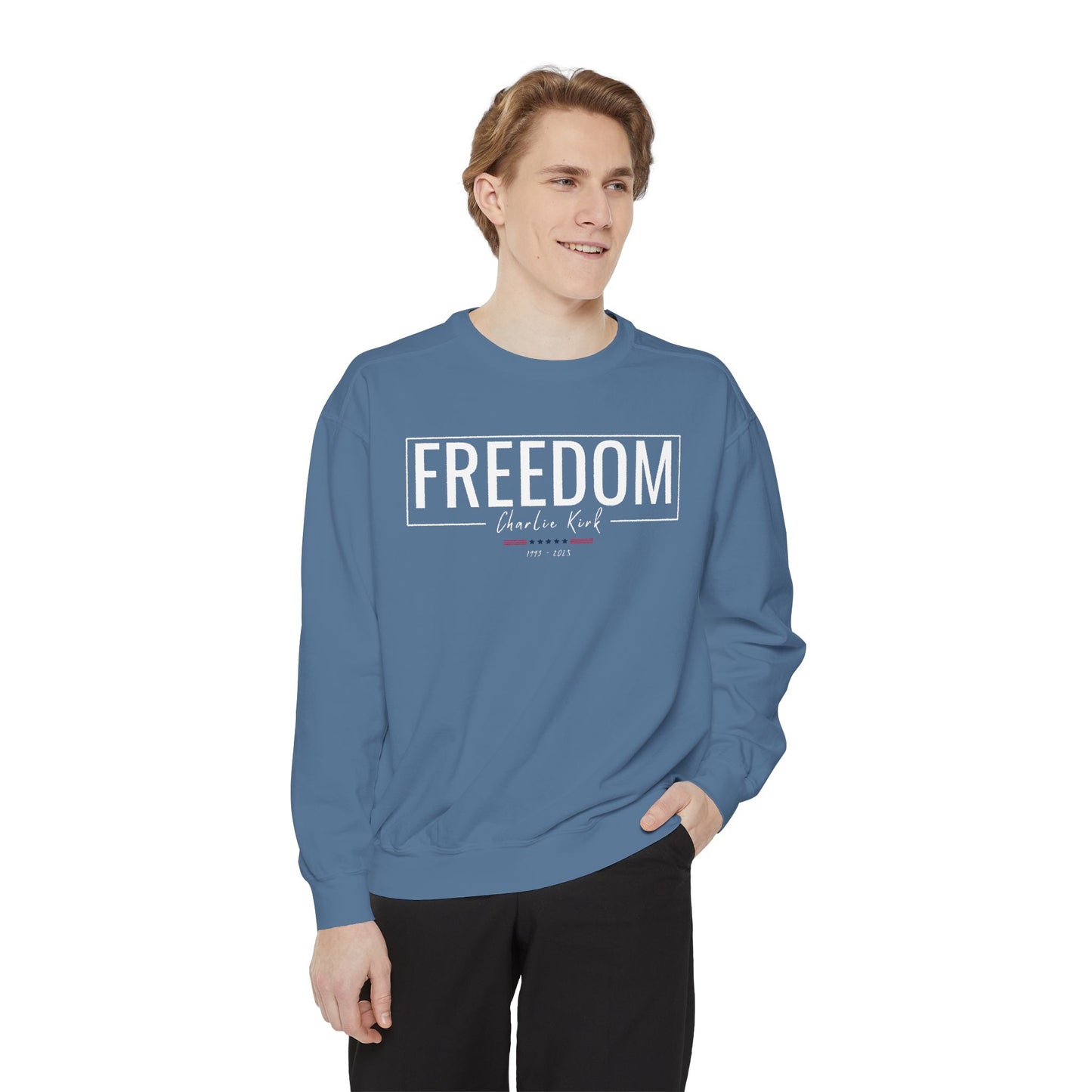 Charlie Kirk Freedom Sweatshirt