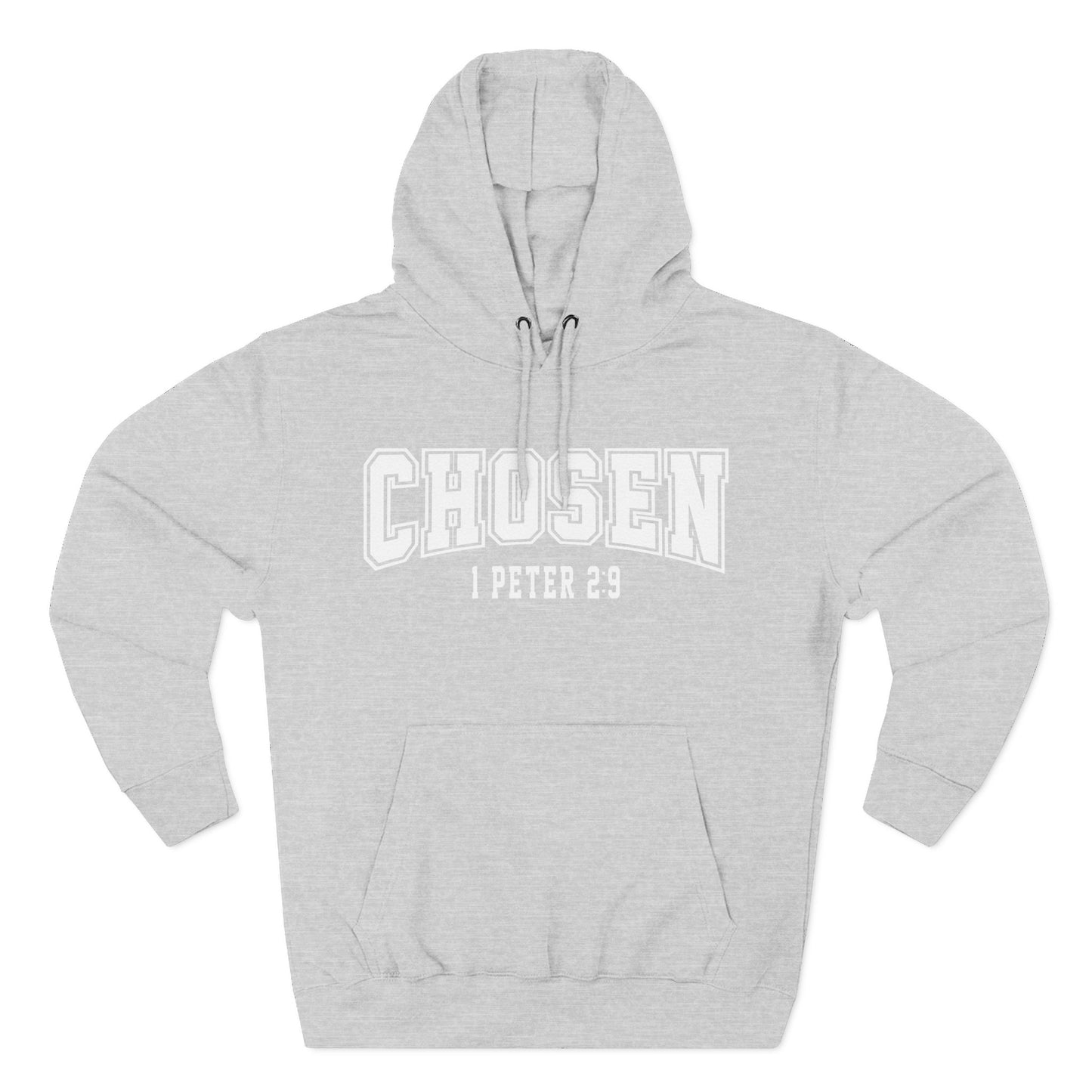 Chosen Fleece Hoodie for Comfortable Faith-Inspired Wear