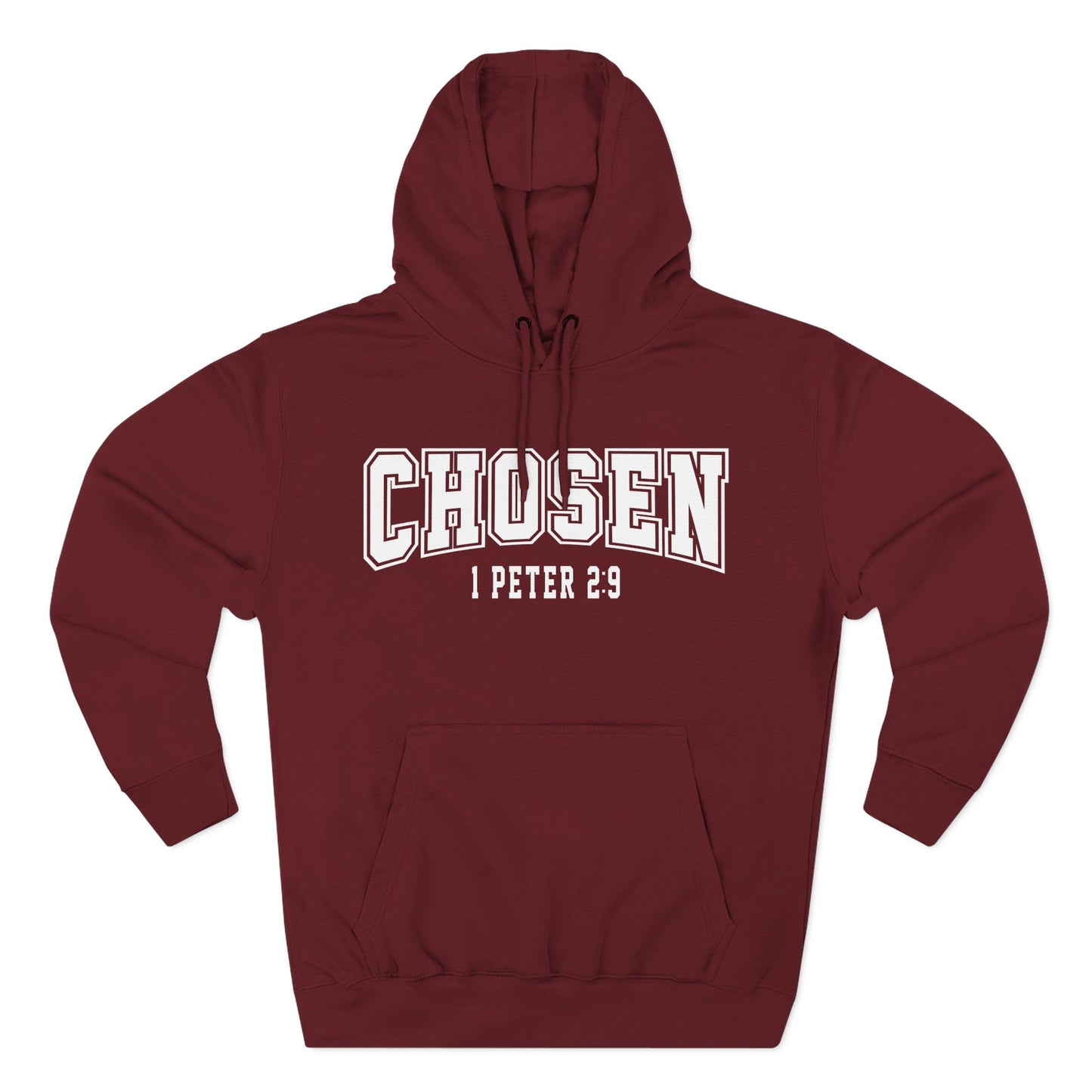Chosen Fleece Hoodie for Comfortable Faith-Inspired Wear