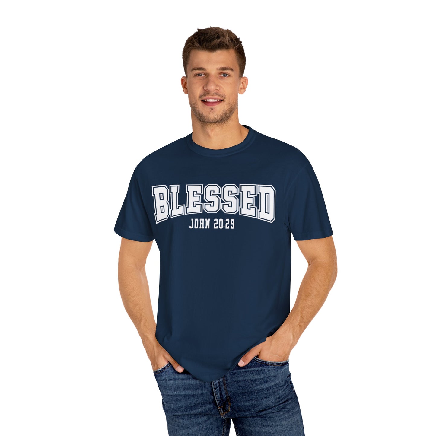 Blessed Unisex Garment-Dyed T-shirt