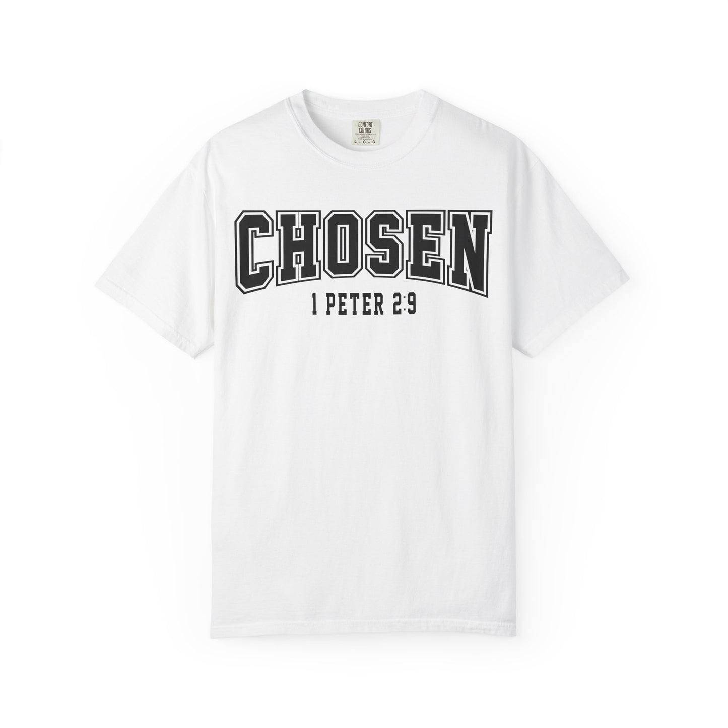 Chosen Unisex Garment-Dyed T-Shirt - 1 Peter 2:9 Inspirational Tee