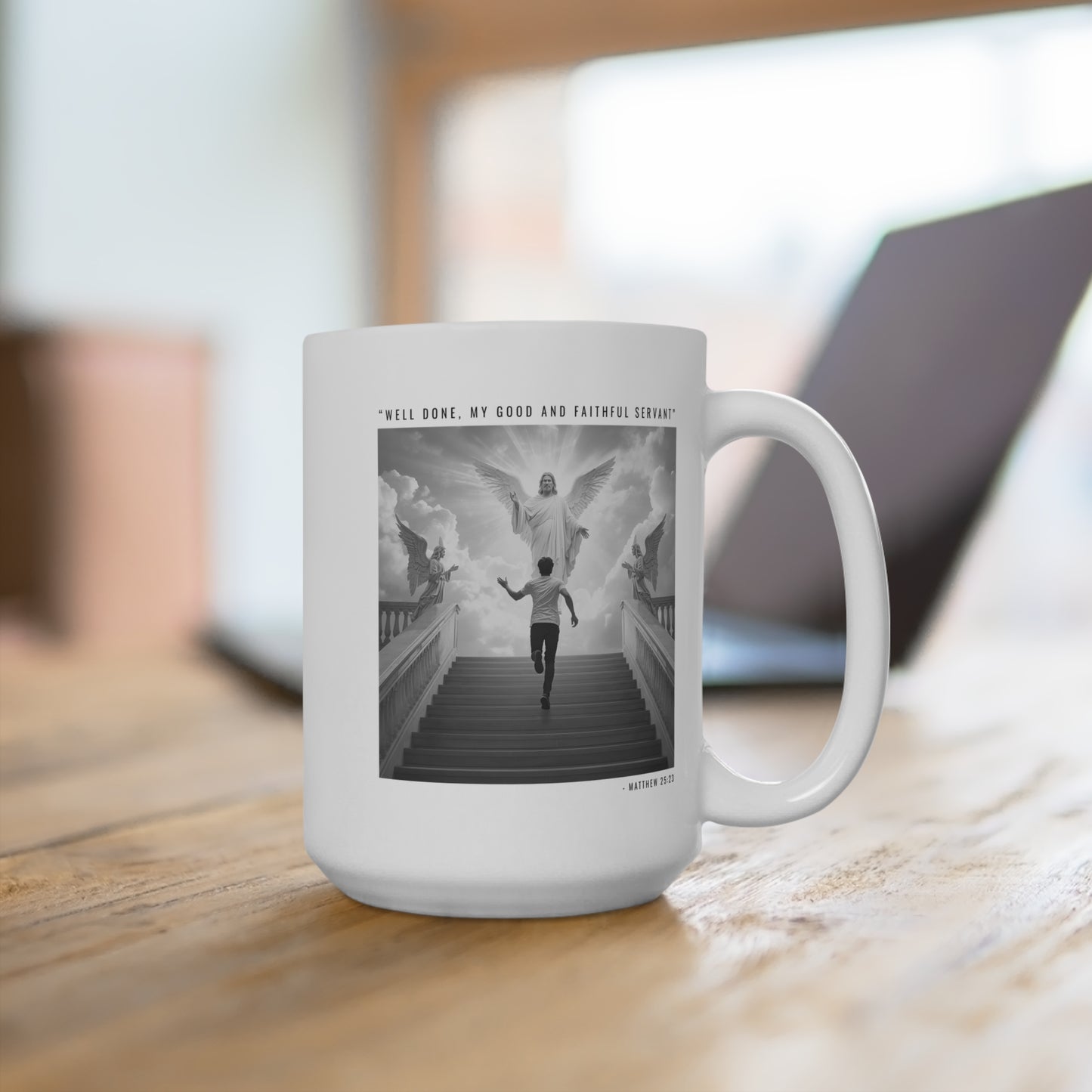 Well Done, My Good And Faithful Servant Mug