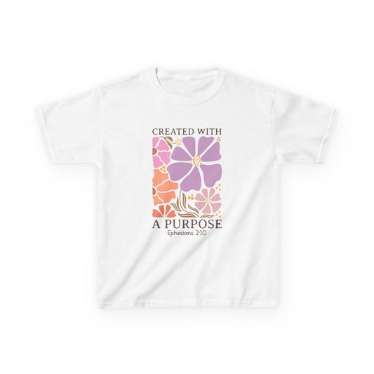 Created With A Purpose Kids T-Shirt