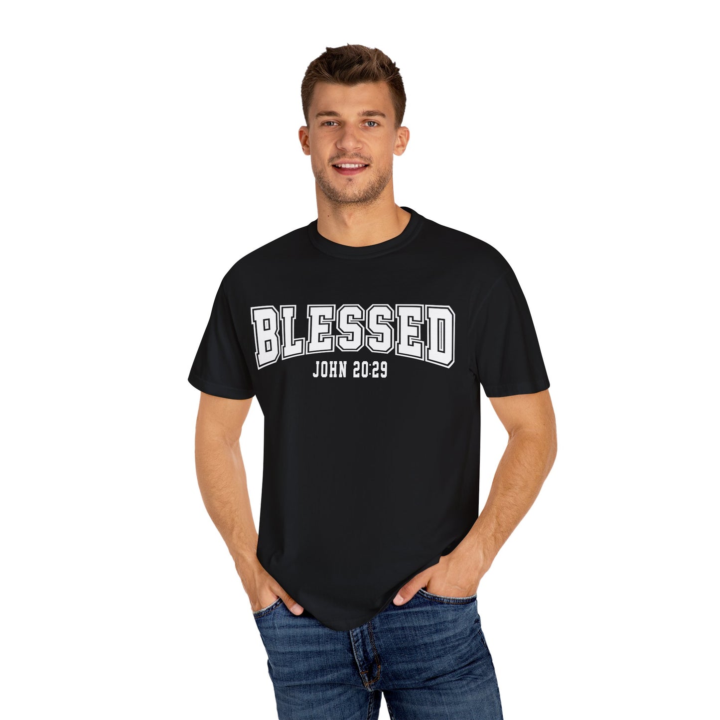 Blessed Unisex Garment-Dyed T-shirt