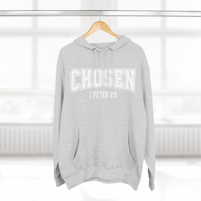Chosen Fleece Hoodie for Comfortable Faith-Inspired Wear