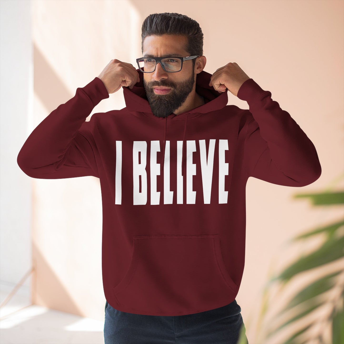 I Believe - Christian Fleece Hoodie