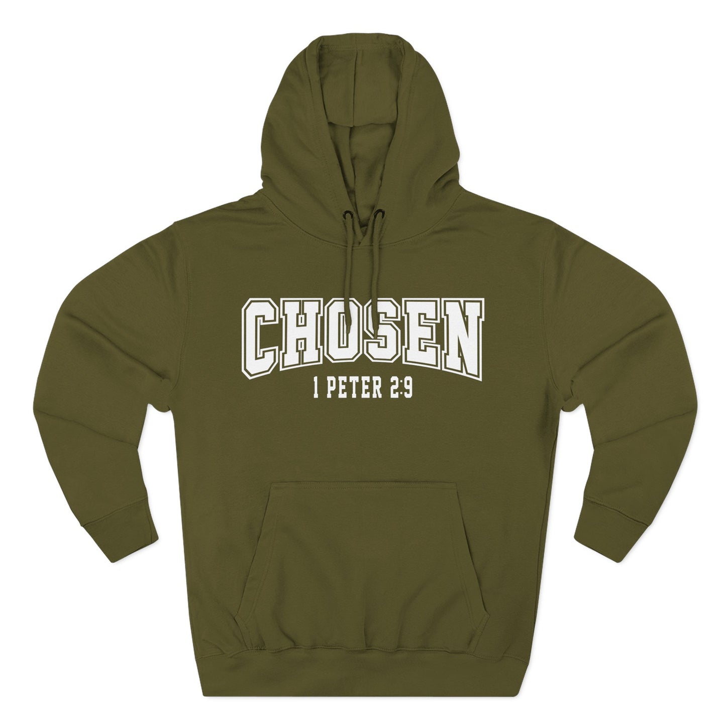 Chosen Fleece Hoodie for Comfortable Faith-Inspired Wear