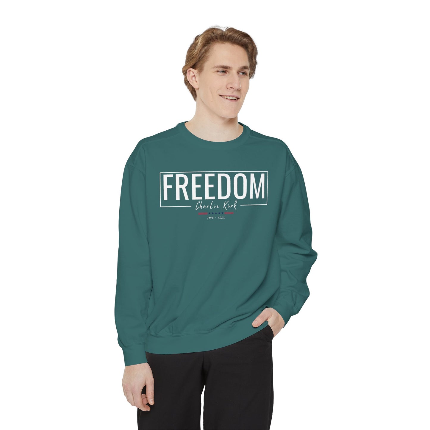 Charlie Kirk Freedom Sweatshirt