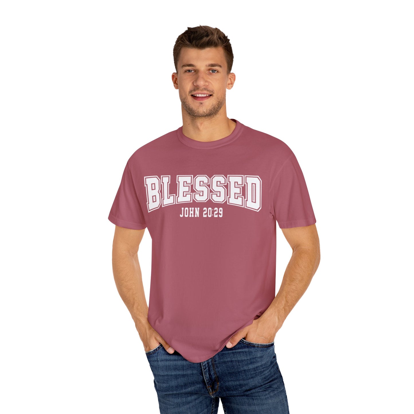 Blessed Unisex Garment-Dyed T-shirt