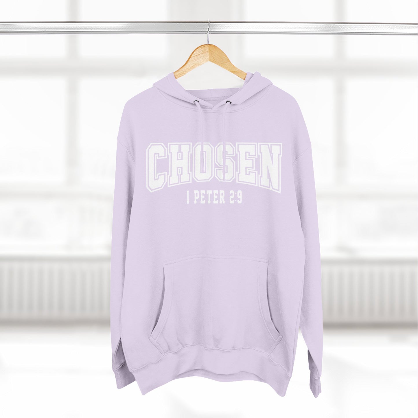 Chosen Fleece Hoodie for Comfortable Faith-Inspired Wear