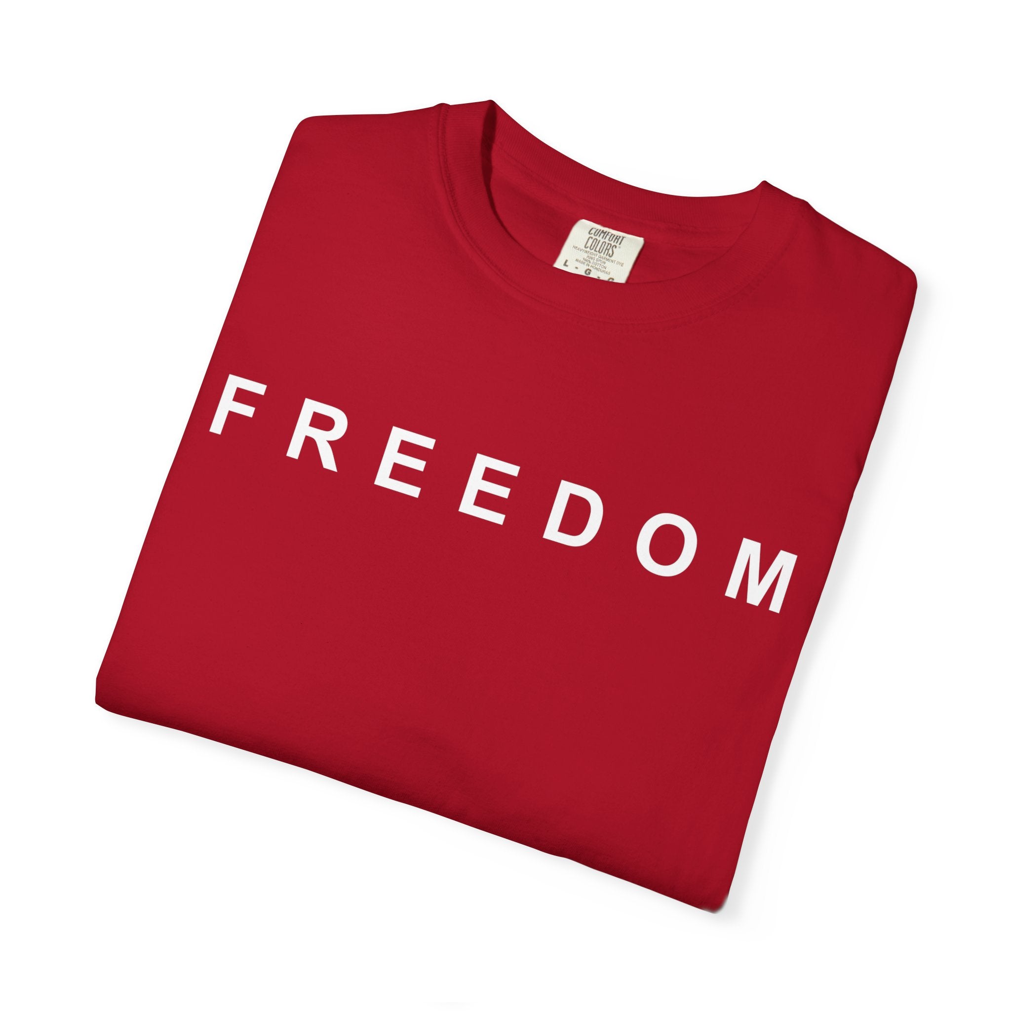 Freedom Unisex Garment-Dyed T-shirt, Casual Tee, Everyday Wear, Gift for Freedom Lovers, Comfortable Cotton Shirt, Statement Tee, [...]