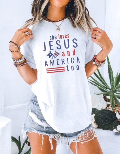 She Loves Jesus And America Too