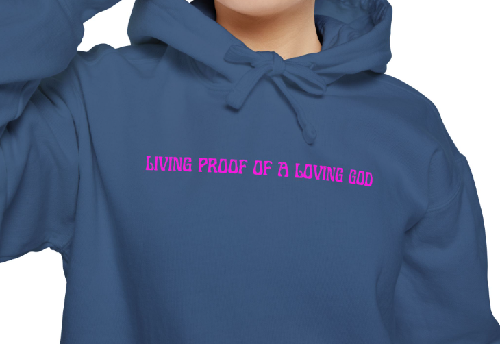 Inspirational Hoodie for Faith and Comfort