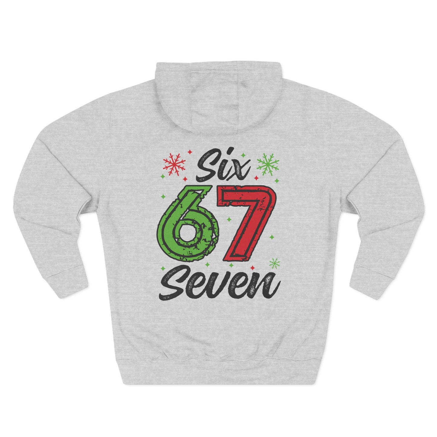 Festive Number 67 Fleece Hoodie