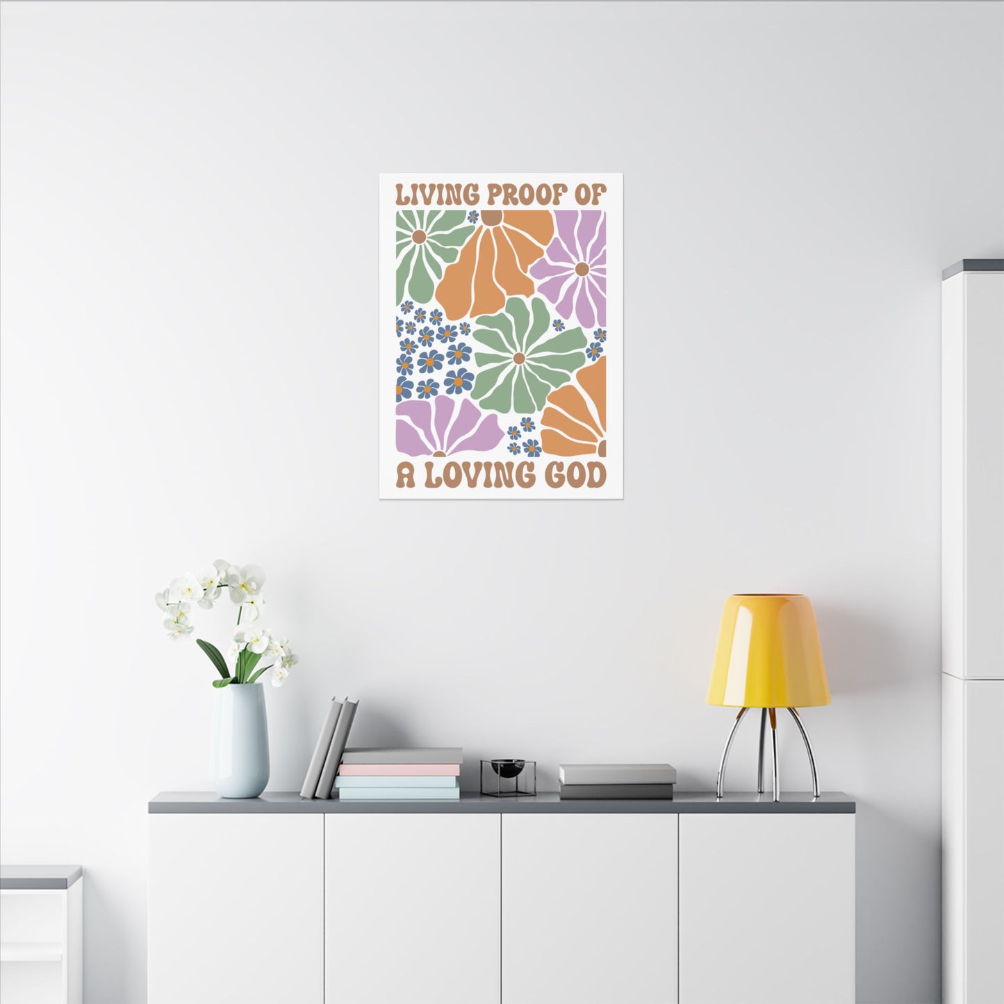 Living Proof of a Loving God - Wall Canvas