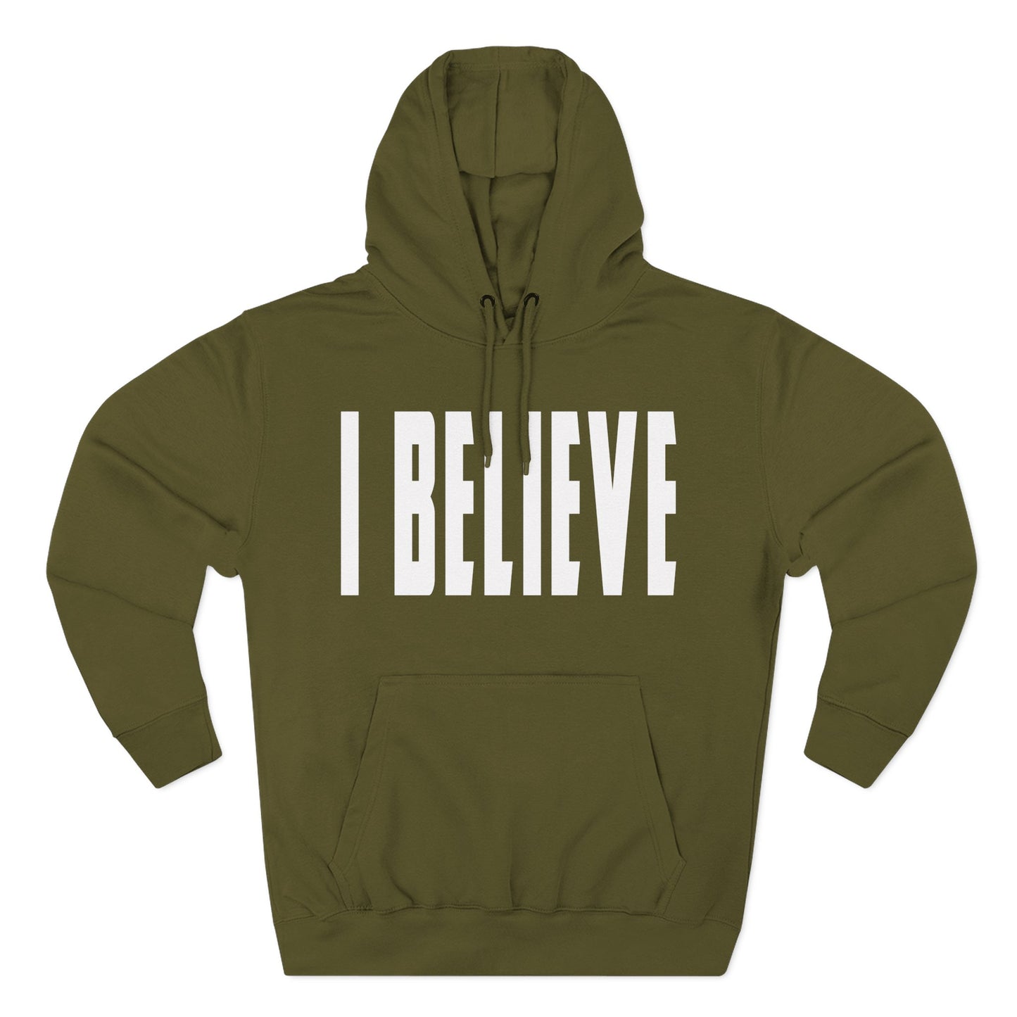 I Believe - Christian Fleece Hoodie