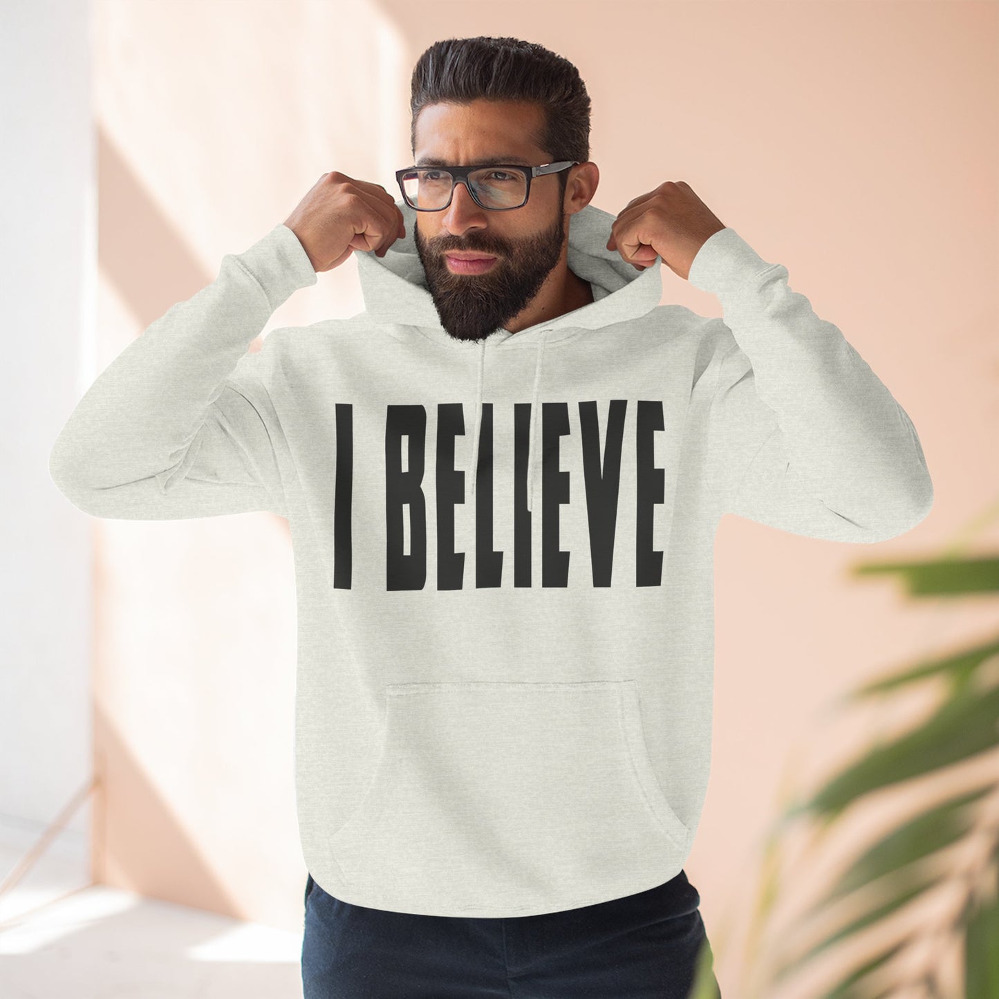 I Believe - Christian Fleece Hoodie