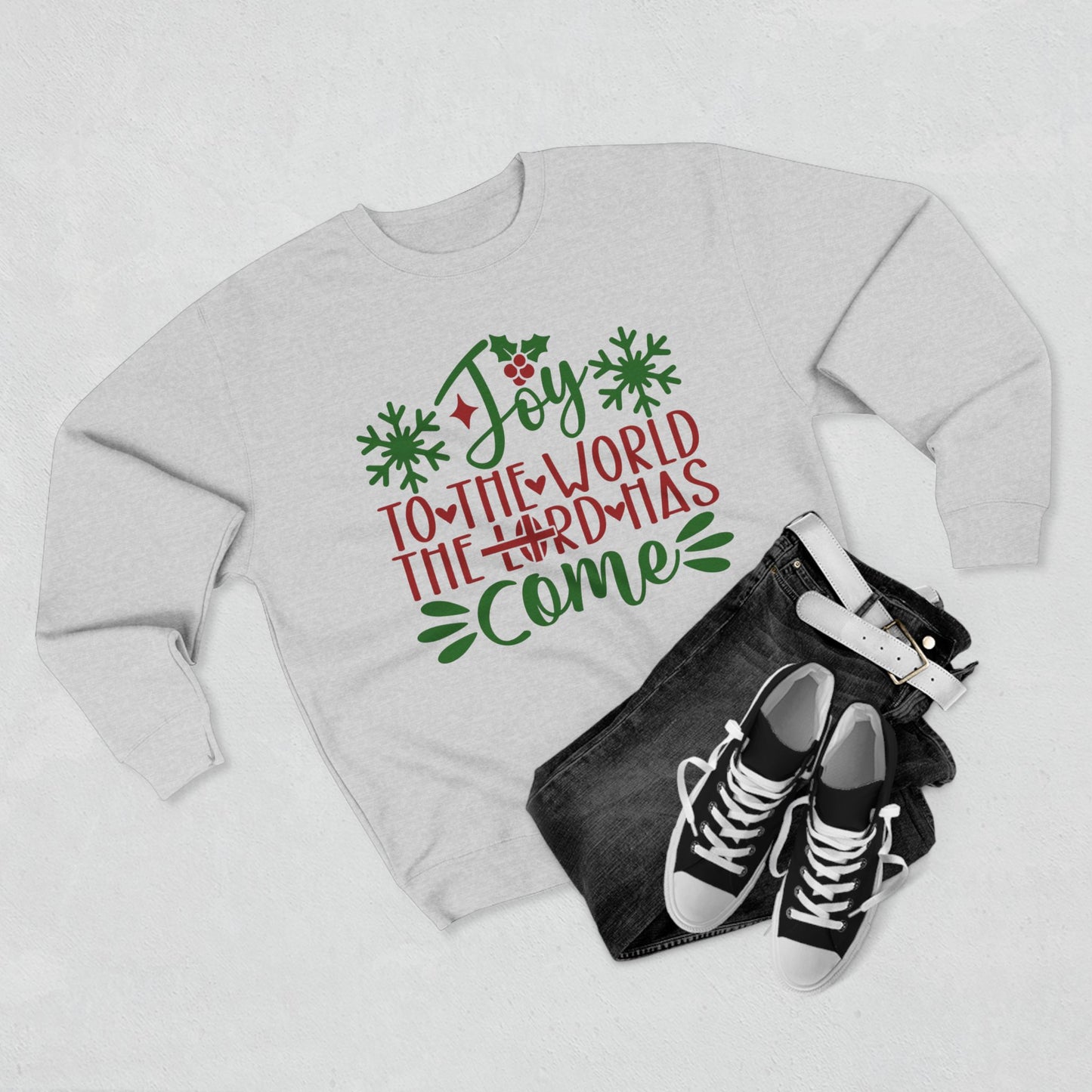 Joy to the World Christmas Sweatshirt