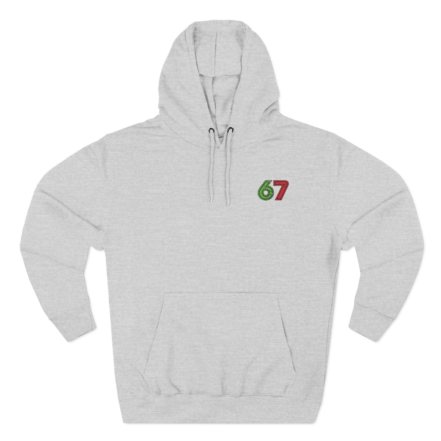 Festive Number 67 Fleece Hoodie