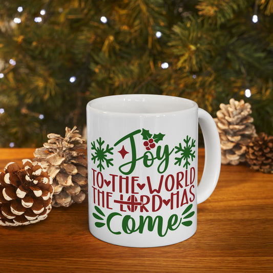 Festive Christmas Ceramic Mug - Perfect Gift for the Holiday Season