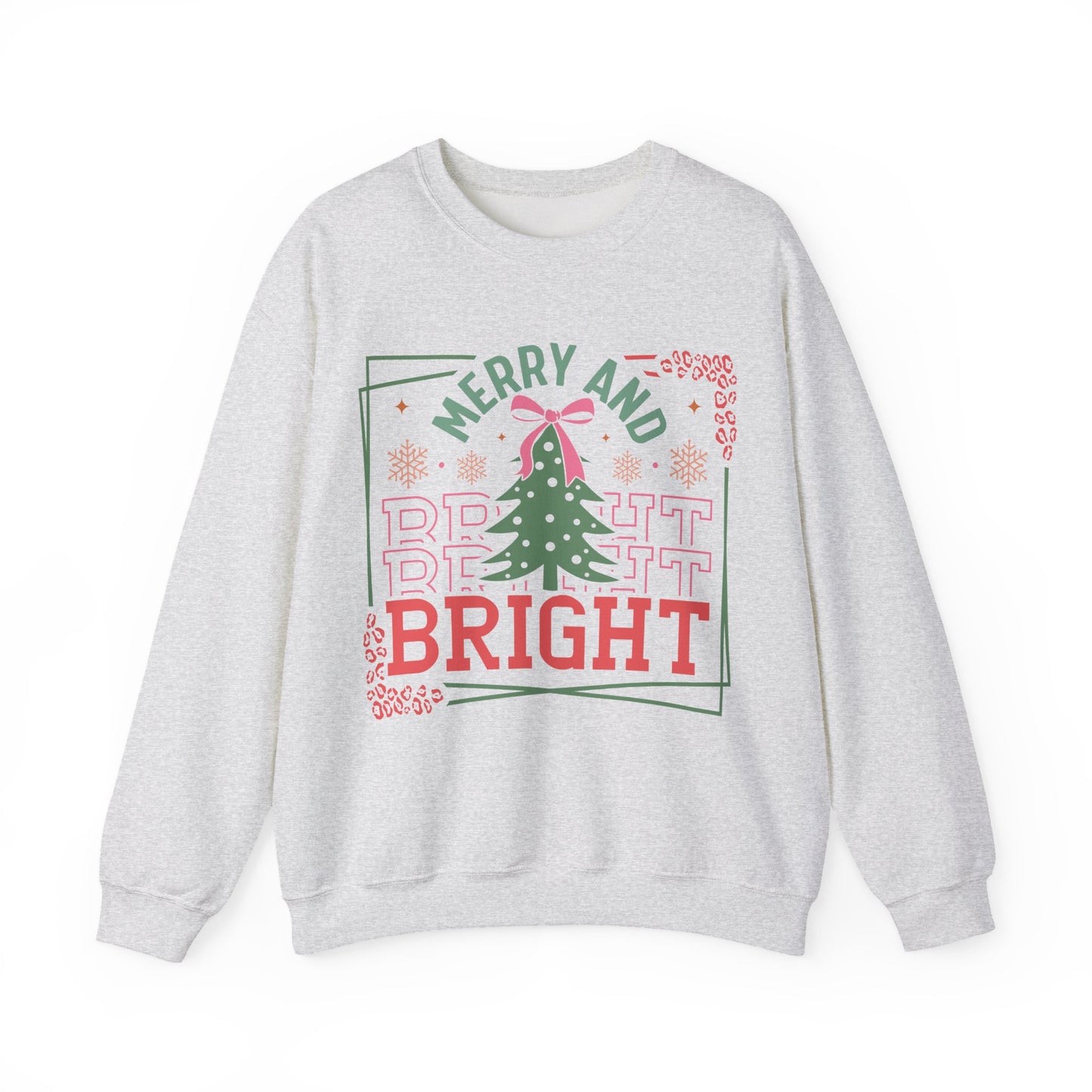 Merry and Bright Unisex Crewneck Sweatshirt