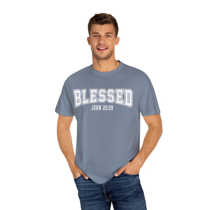 Blessed Unisex Garment-Dyed T-shirt