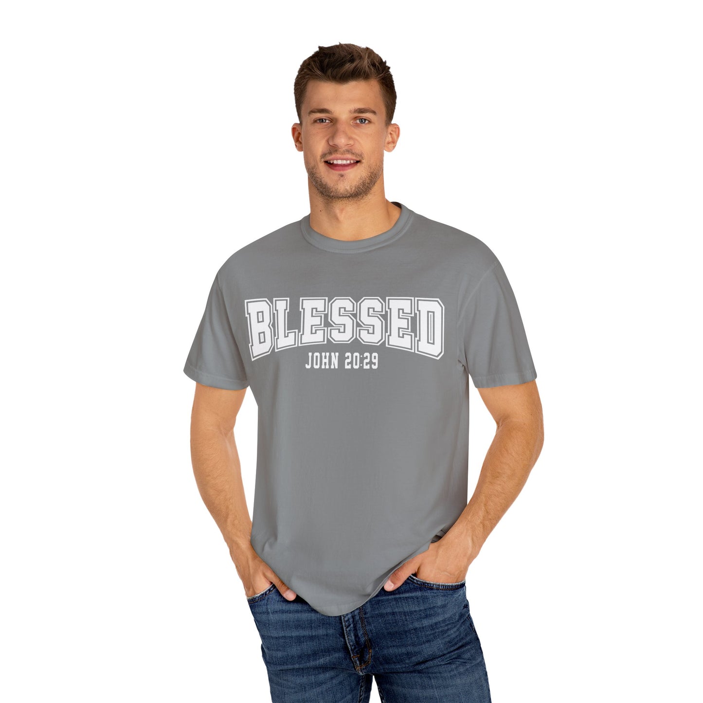 Blessed Unisex Garment-Dyed T-shirt