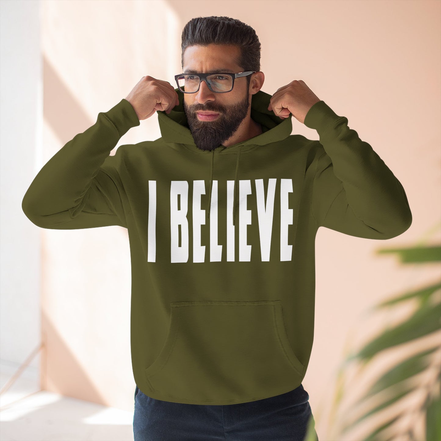 I Believe - Christian Fleece Hoodie