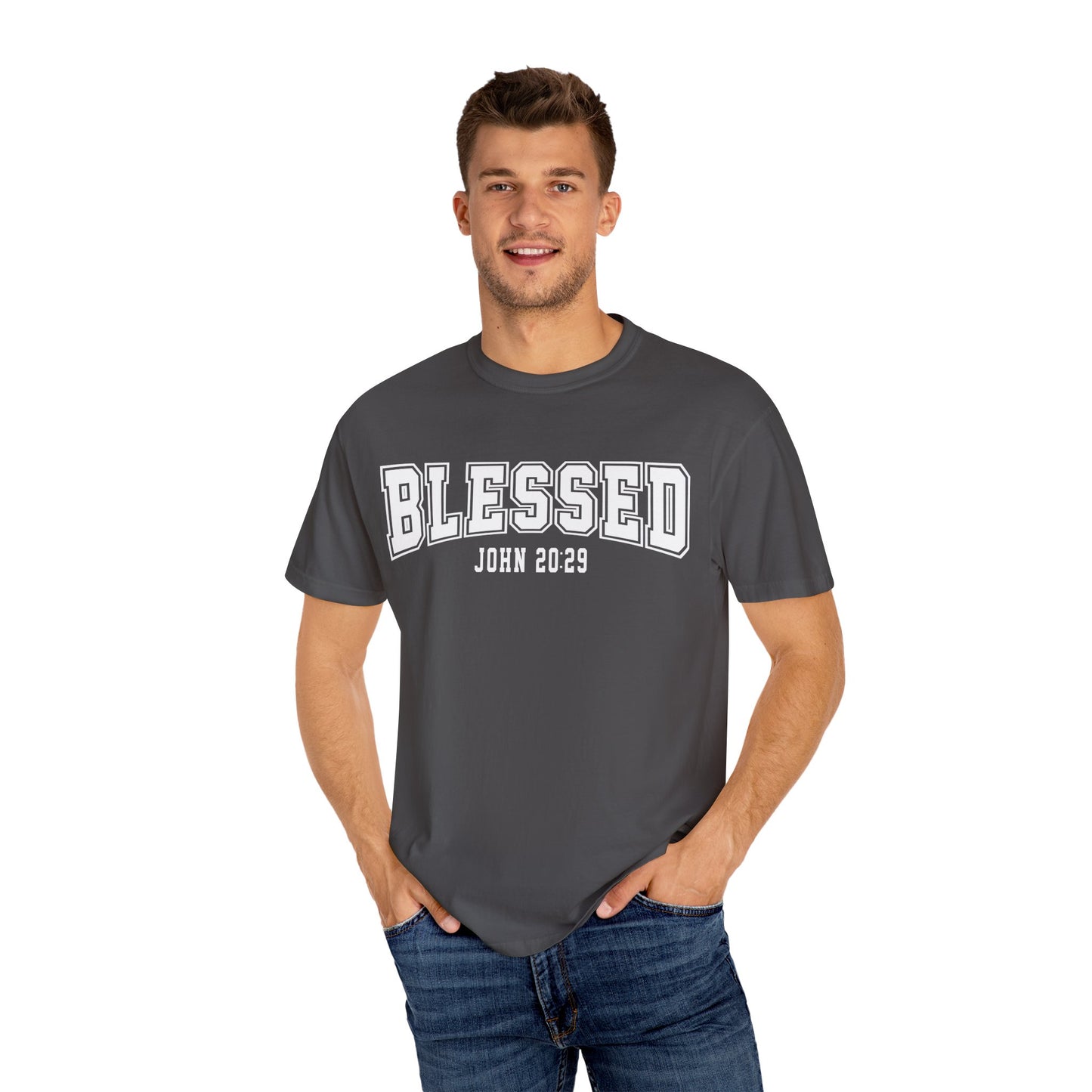 Blessed Unisex Garment-Dyed T-shirt