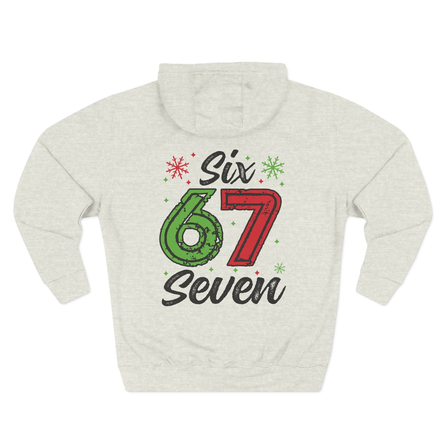 Festive Number 67 Fleece Hoodie
