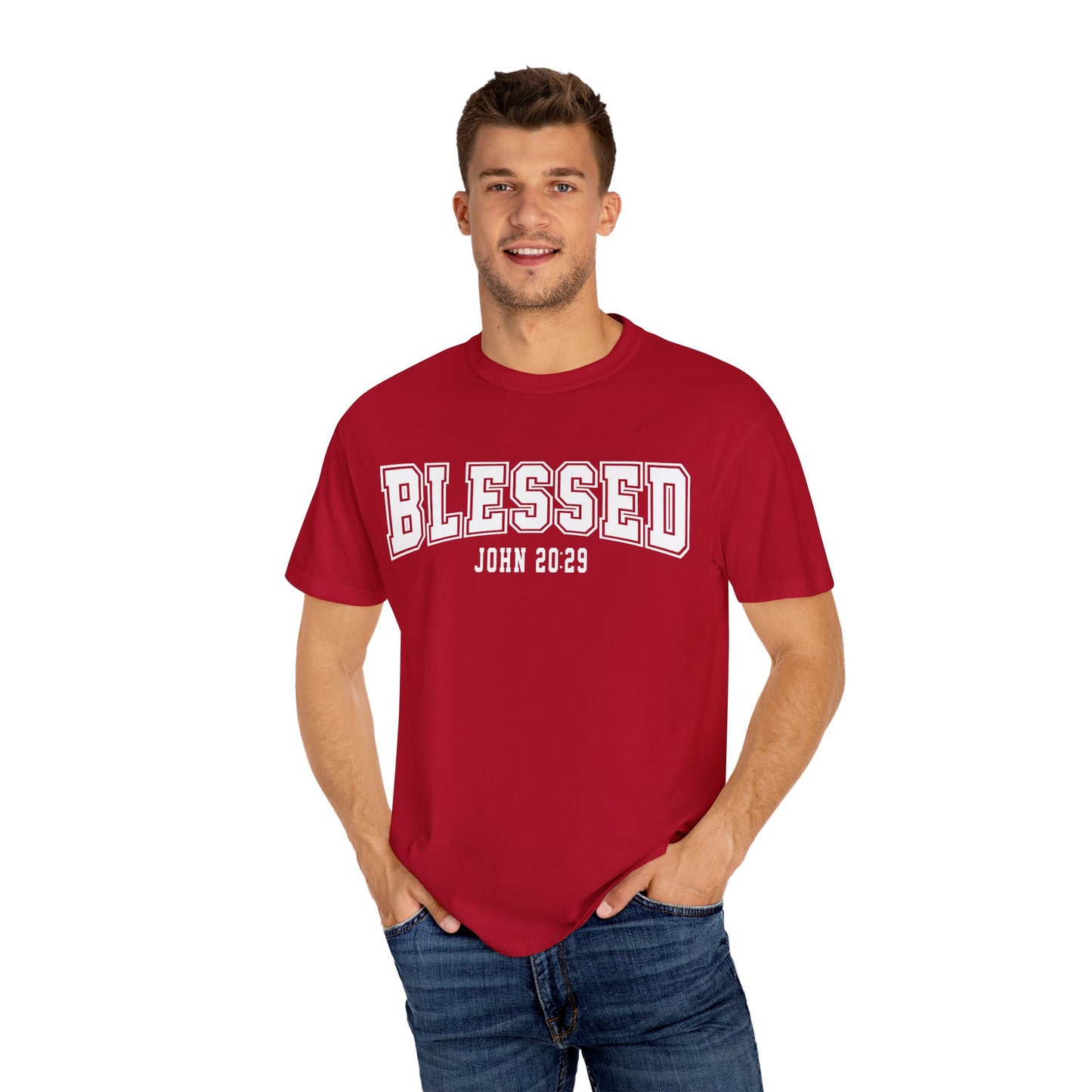 Blessed Unisex Garment-Dyed T-shirt