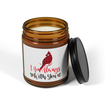 I Am Always With You Scented Soy Candle - Amber Jar