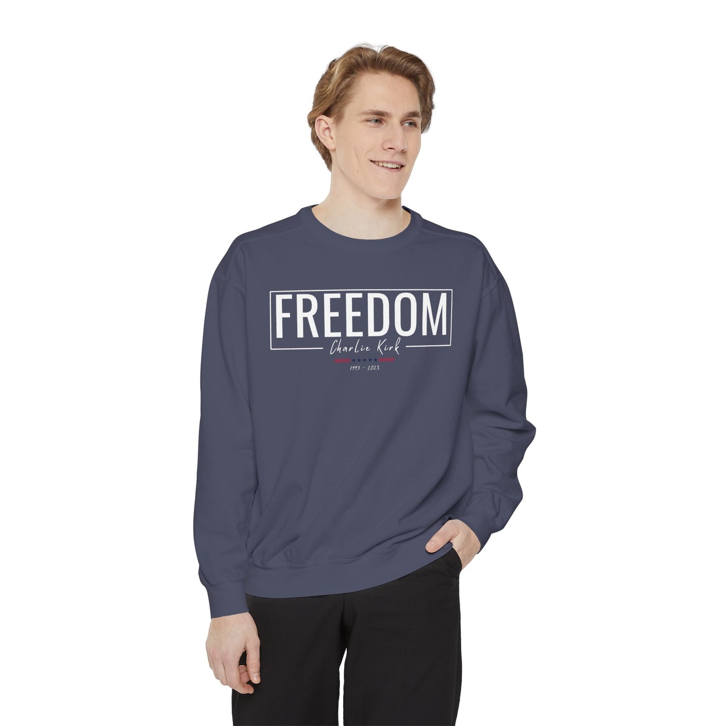 Charlie Kirk Freedom Sweatshirt