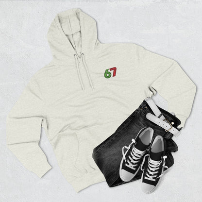 Festive Number 67 Fleece Hoodie