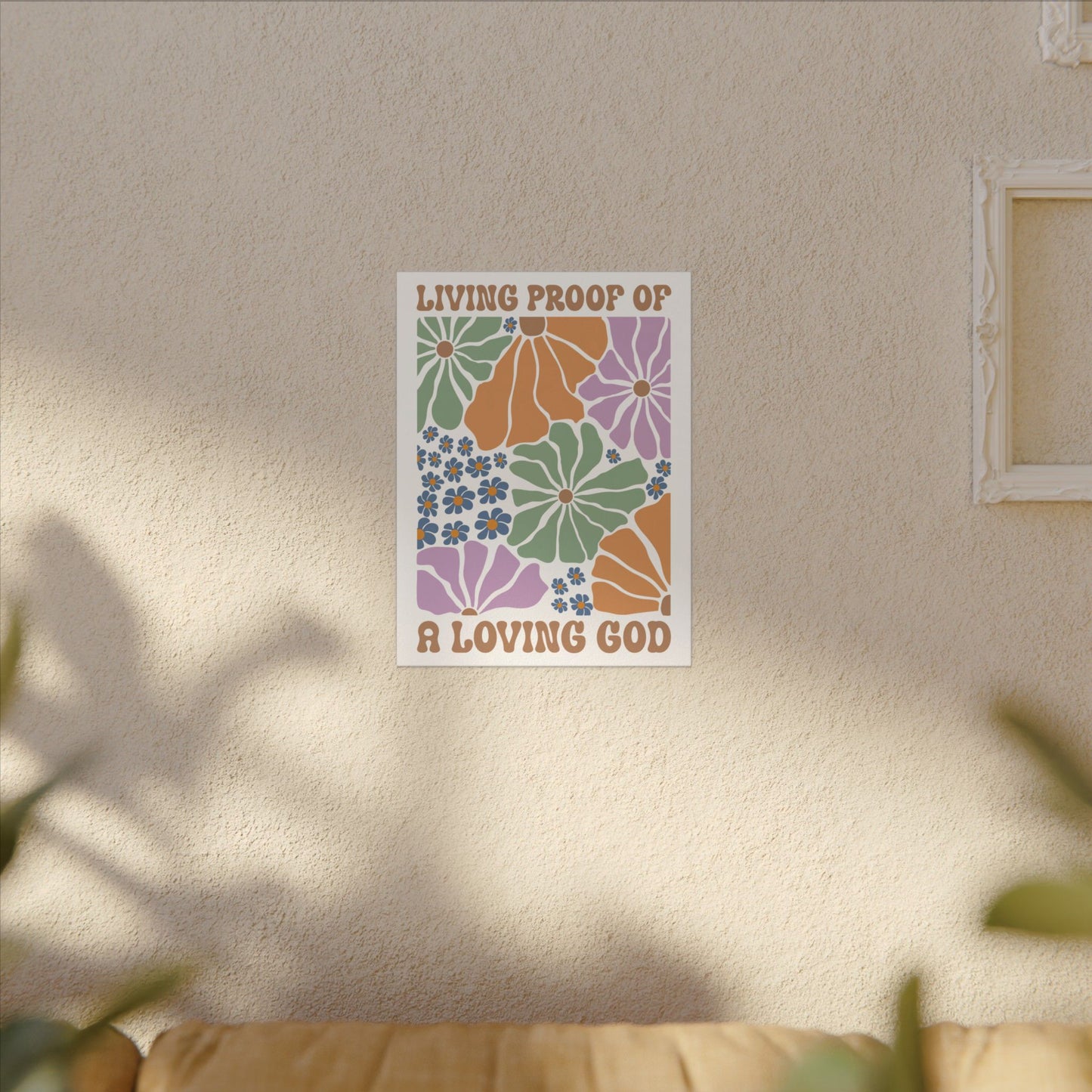 Living Proof of a Loving God - Wall Canvas